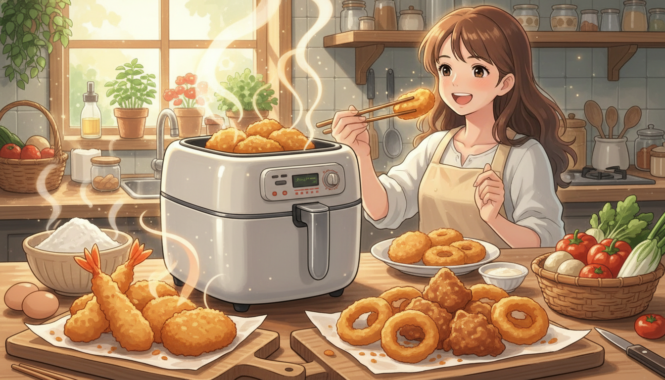 なぜDR-E220Bで揚げ物が美味しくなるの?その秘密に迫ります